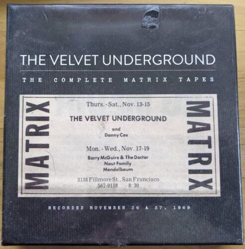 The Velvet Underground The Complete Matrix Tapes 4CD Box Set - Brand new sealed