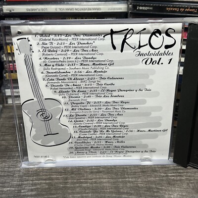 CD / Trios Inolvidables, Vol. 1 by Various Artists (CD, Oct CD / Trios Inolvidables, Vol. 1 by Various Artists (CD, Oct