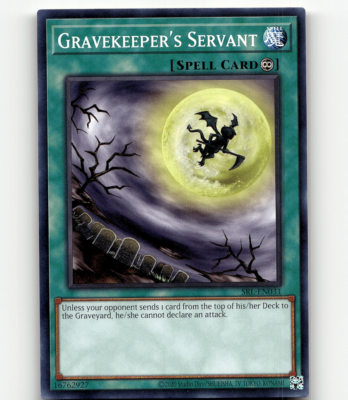 Yugioh - Gravekeeper's Servant - Spell Ruler 25th Anniv. | eBay Yugioh - Gravekeeper's Servant - Spell Ruler 25th Anniv. | eBay