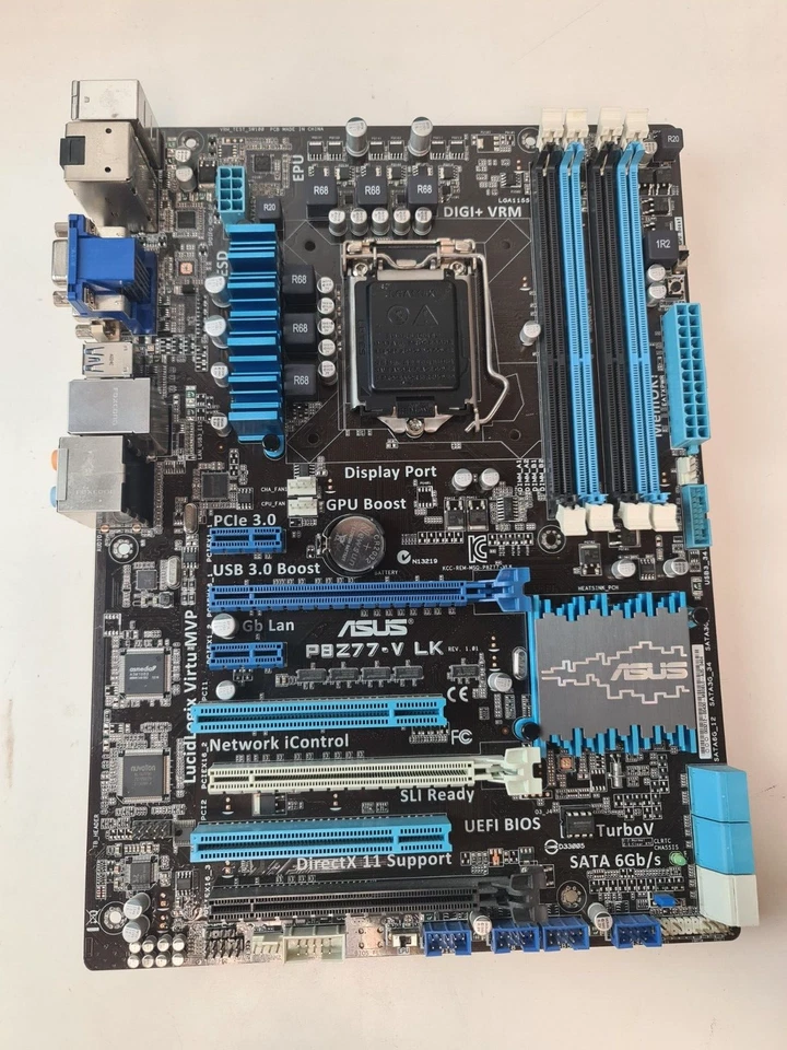 carte mere Asus p8z77-v LK socket intel lga1155 lga 1155 h77 p8 z77 v LK - Photo 2/4