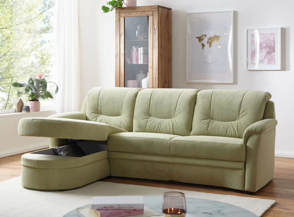 Dietsch Florenz Wohnlandschaft Schlaffunktion Schlafsofa Querschläfer variabel - Bild 2 von 4