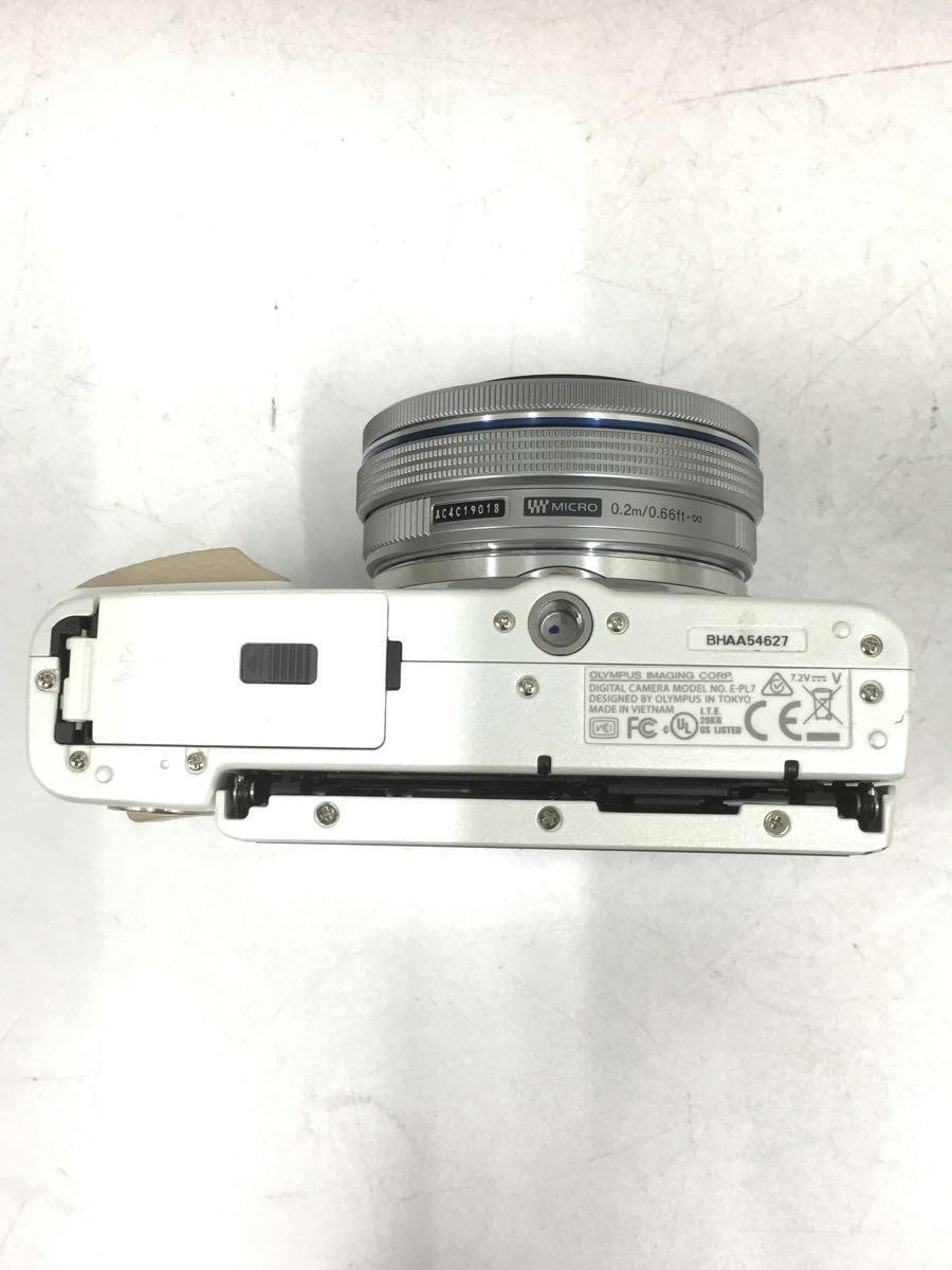 OLYMPUS PEN Lite E-PL7 Digital Camera w/ 14-42mm EZ & 40
