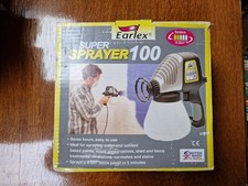 Earlex Super Sprayer 100 Electric Spray Gun Kit 100W Brand New Boxed 230V