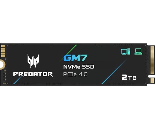 acer Predator GM7 2TB SSD, M.2 2280 PCIe Gen4 x4 NVMe 2.0, Up to 7200 MB/s PR_#2