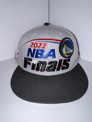 Golden State Warriors 2022 NBA Finals New Era 9FIFTY Snapback Hat Gray Black