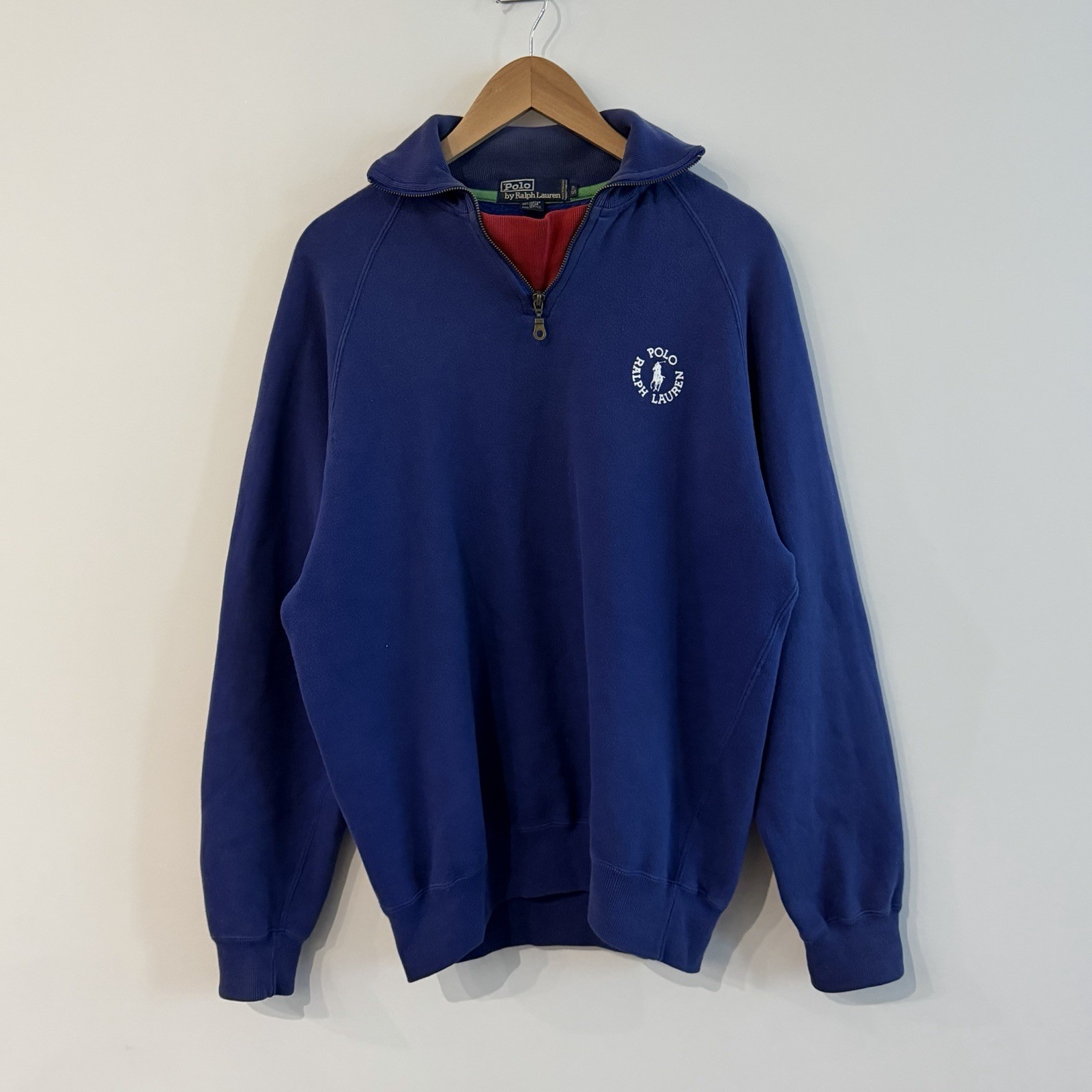 Very rare Polo Ralph Lauren 1990s 1/4Zip Sweatshirt