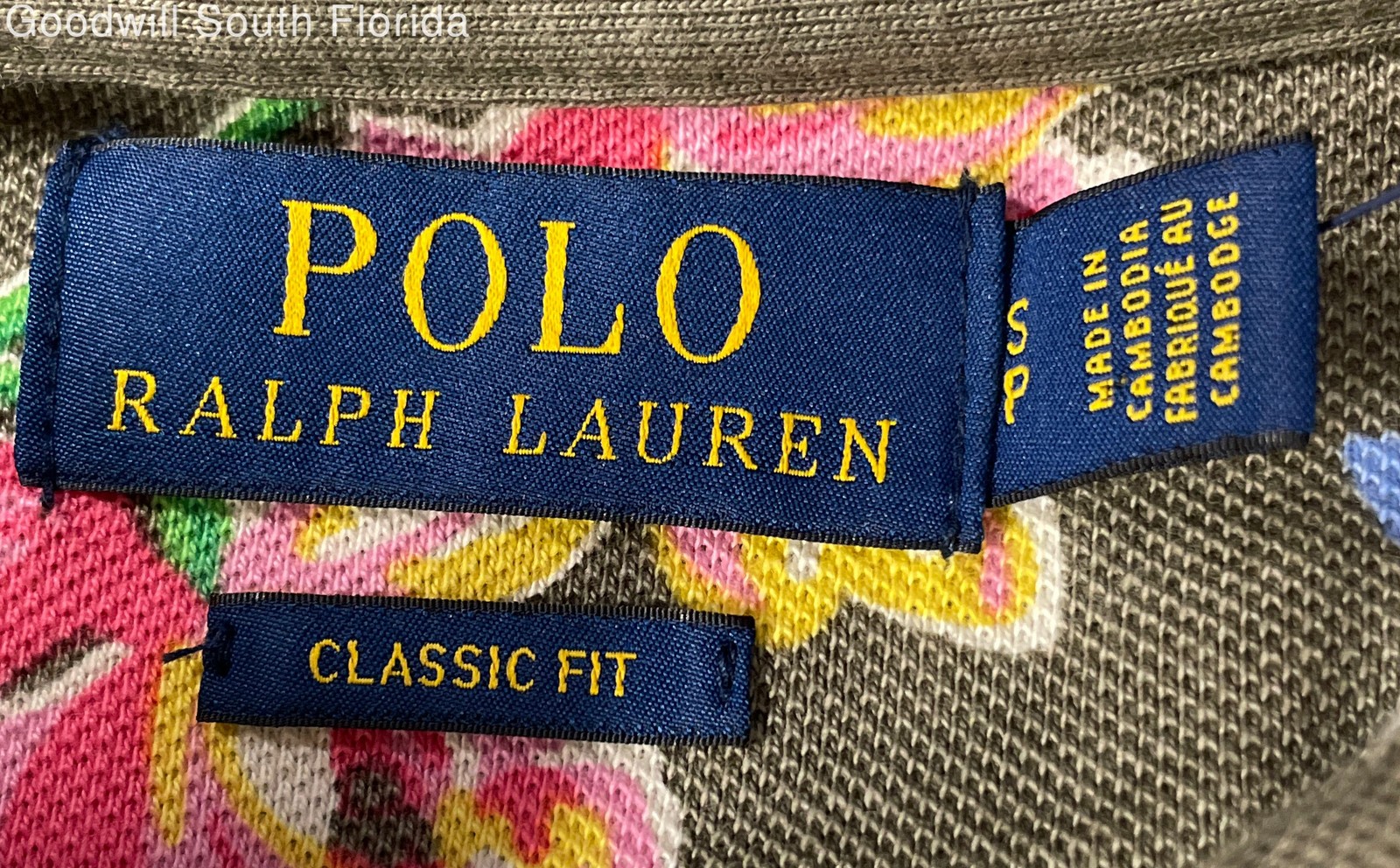 Polo Ralph Lauren Mens Multicolor Floral Classic Fit Polo Shirt Size S With Tags thumbnail 4