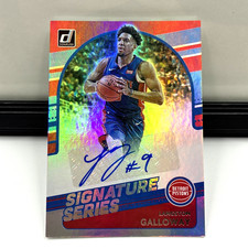 LANGSTON GALLOWAY 2020-21 Panini #SG-LGW Auto Signature Series NM+ a664