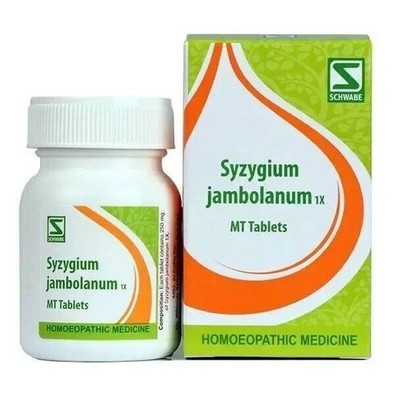 Willmar Schwabe India Syzygium jambolanum 1X MT (20gm Tablets)