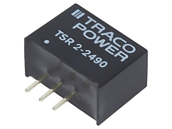 Tsr 2-2490 Wandler: Dc/Dc Ueing: 12-36VDC Uausg: 9VDC Iausg: 2A SIP3 TSR2 Traco-image
