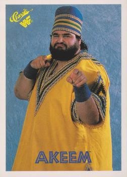1990 Classic WWF #25 Akeem