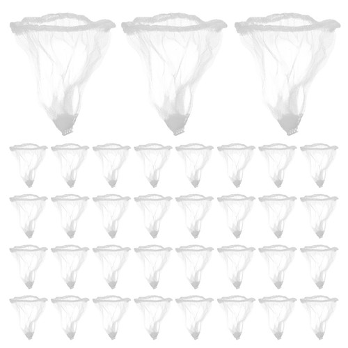 100 Pcs Sink Drain Strainer Mesh Bag Filter Net Garbage Disposal - Picture 7 of 20