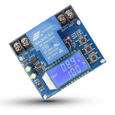 Low Voltage Disconnect, ICSTATION DC 6V-60V 30A Charging Discharging Protecti...