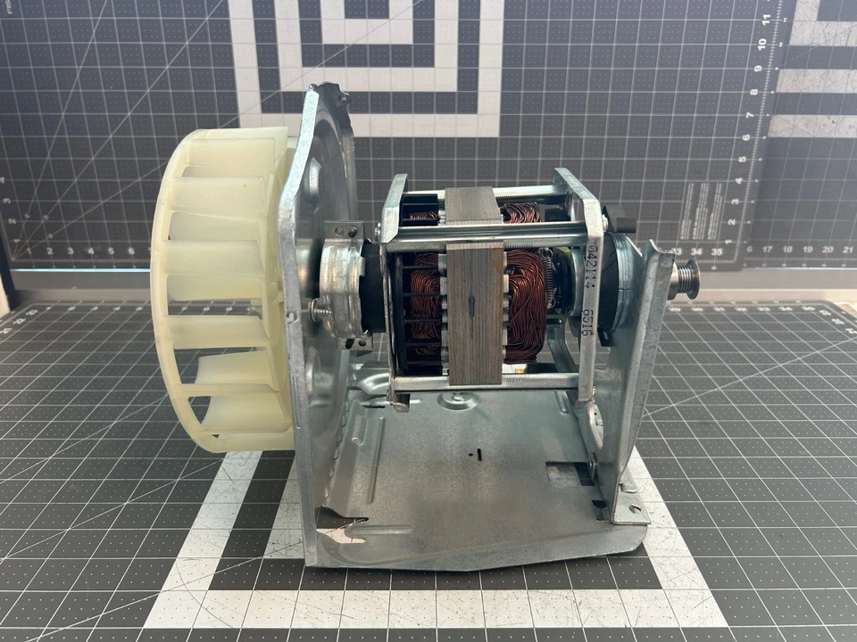 Conjunto de motor y soplador de secadora GE P# 5KH26GJ122T 212D1613G003 WE17X23463 WE17M38 Foto 2 de 4