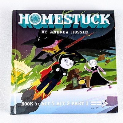Homestuck Book 5: Act 5 Act 2 Part 1 by Andrew Hussie, HC, 1st/1st 2019, ex-libr