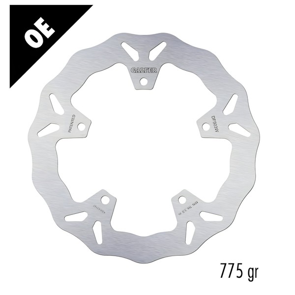 Bremsscheibe Galfer DF503W Wave® Starr Vorne 267X4Mm FüR Yamaha XP T-Max YP R-image