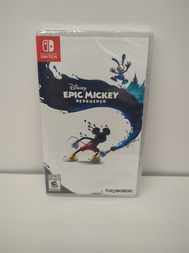 Disney Epic Mickey Rebrushed (Nintendo Switch) Brand New