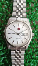NICE & RARE VINTAGE RADO VOYAGER AUTOMATIC 17 JEWELS SWISS MADE GENT WATCH