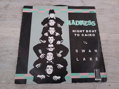 Madness Night Boat To Cairo Swan Lake French PS 7' Stiff Records Ska 79'