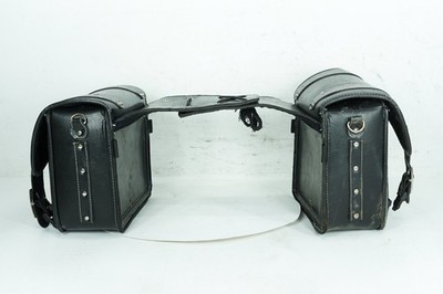2013 Harley Sportster XL883N Iron 883 Rear Left Right Saddlebags Luggage Leather