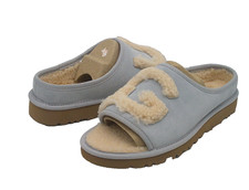 UGG SILDE WOMEN SLIPPER SUEDE LIGHT BLUE US 9 /UK 7.5 /EU 40