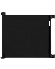 Retractable Baby Gate for Doorways and Stairs, Mesh Safety 33x55 Inch Black