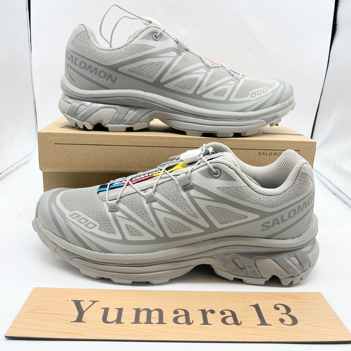 靴 Salomon XT-6 Ghost Gray 28cm Salomon Men's XT-6 Ghost Gray – West NYC
