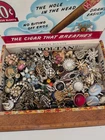 Antique & Vintage Costume Jewelry Lot Scrap / Salvage Rhinestones Earrings