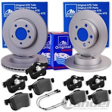 ATE BREMSSCHEIBEN + BELÄGE VORNE + HINTEN passend für OPEL VECTRA B