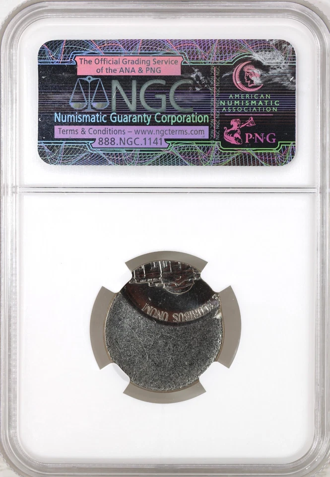 2000-D Jefferson Nickel NGC MS 66 Struck 55% Off Center - Image 4 of 4