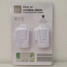 WIRELESS Home Window Door Security System SIREN ALARM Sensor 2 Pack FULL SYSTEM 