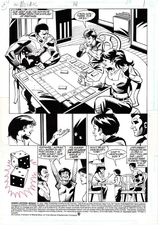 Green Lantern: Mosaic #14 p1 (1993) McDonnell / Campanella Indicia-Story Intro