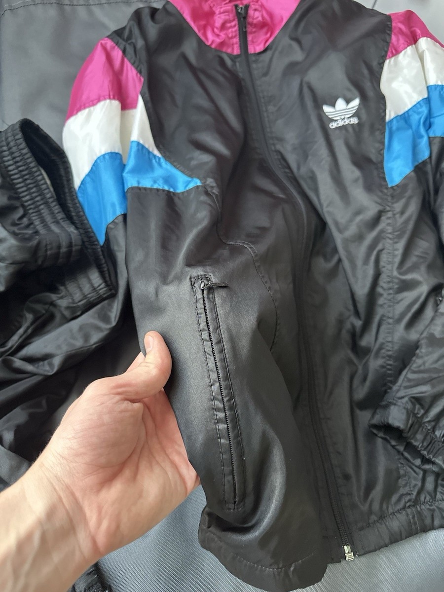 ADIDAS VINTAGE TRACKSUIT 90s ORIGINAL PANTS JACKET SIZE M | eBay