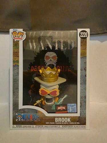 Funko POP! One Piece - Brook Wanted Poster TargetCon Exclusive #2220 -NEW