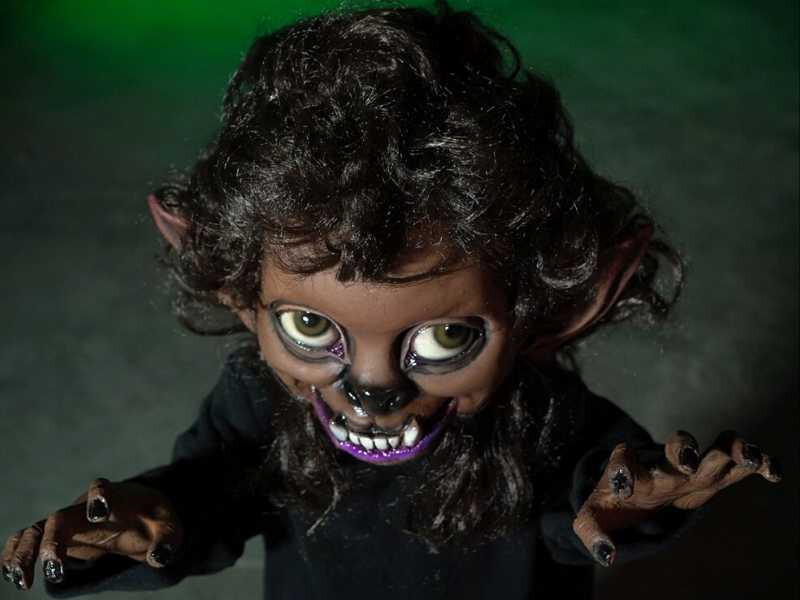 Wolfie Monster Kid Halloween Decoration Distortions Unlimited Figure Wolfman New