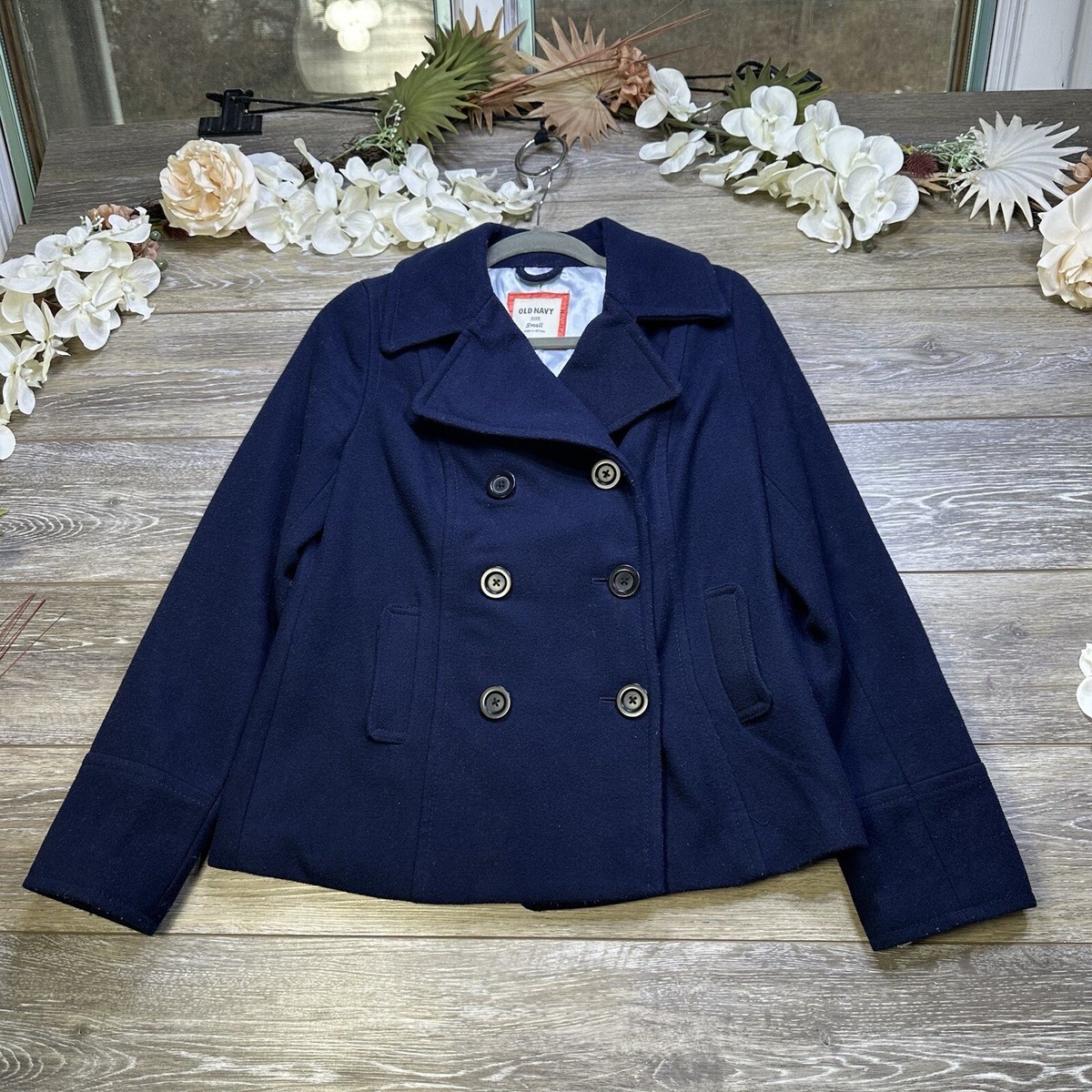 Old Navy Navy Blue Womens Peacoat Old Navy Blue Navy Pea Jacket