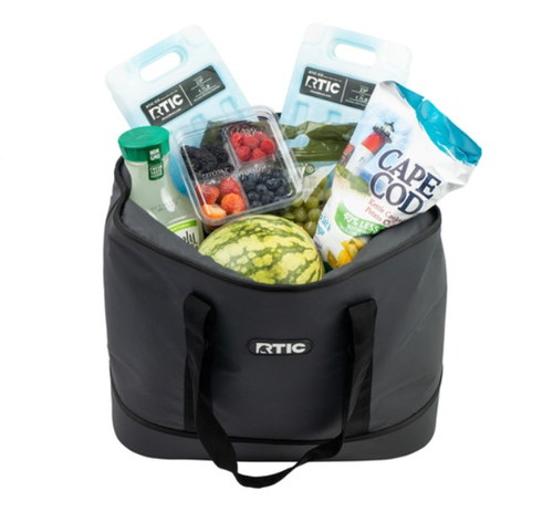 RTIC Day Cooler Insulated Tote Beach Bag, Citrus - Picture 3 of 3