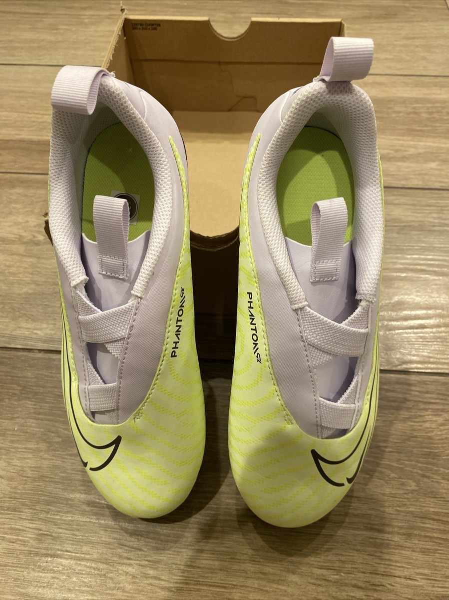 Youth Sz 5 Volt Nike JR Phantom GX Acad FG/MG Soccer Cleats Youth Sz 5 Volt Nike JR Phantom GX Acad FG/MG Soccer Cleats