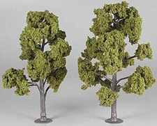 Woodland Scenics TR1515 N/HO Assembled Tree Light Green 7" Train Scenery