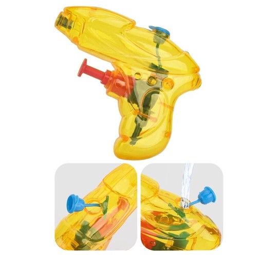 Colorful Toy Water Gun Transparent Children Toy Outdoor Outdoor Toy - Picture 2 of 12