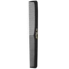 BARBER BEAUTY SALON KREST CLEOPATRA HAIR STYLING CUTTING COMB #400 - 1 PC BLACK