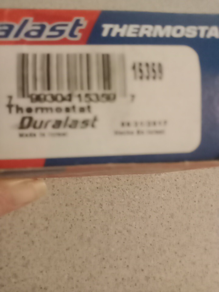 thermostat NEW THERMOSTAT DURALAST 15359 eBay