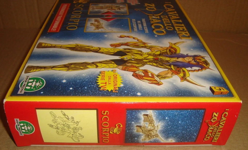 I CAVALIERI DELLO ZODIACO SCORPIO GIOCHI PREZIOSI 2000 SAINT SEIYA MYTH CLOTH - Immagine 2 di 4