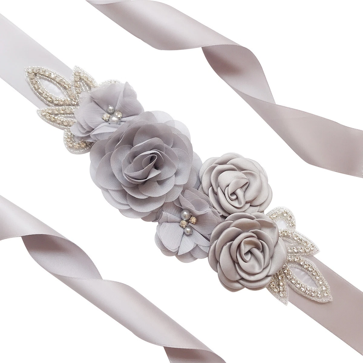 Gray Bridal Belts and Sashes for sale | eBay