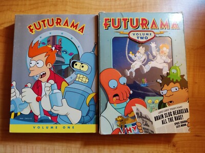 Futurama Volume 1 2 DVD Sets Lot Of Season 1 2 DVDs EBay futurama-volume-1-2-dvd-sets-lot-of-season-1-2-dvds-ebay