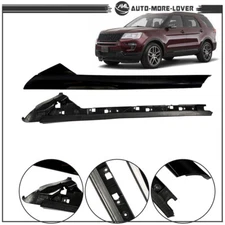 For Ford Explorer 2011-2019 Pair Right Side Windshield A-Pillar Molding Trim