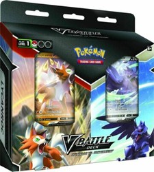Pokémon TCG: V Battle Deck – Lycanroc vs. Corviknight (Double Deck Bundle)