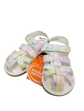 Infant Girls Sandals Pastel By Wonder Nation - Multiple Sizes - Brand New