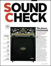 Eddie Van Halen EVH 5150 IIIS EL34 amp head & cabinet sound check review article