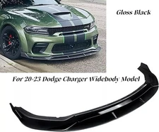 For Dodge Charger SRT Hellcat Scat Widebody 2020-2023 Front Bumper Lip Splitter